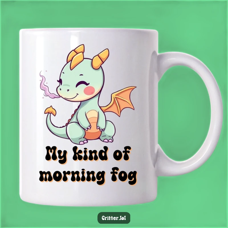 Funny Tiny Dragon Smoke Puff Mug: A Magical, Colorful, and Humorous Gift