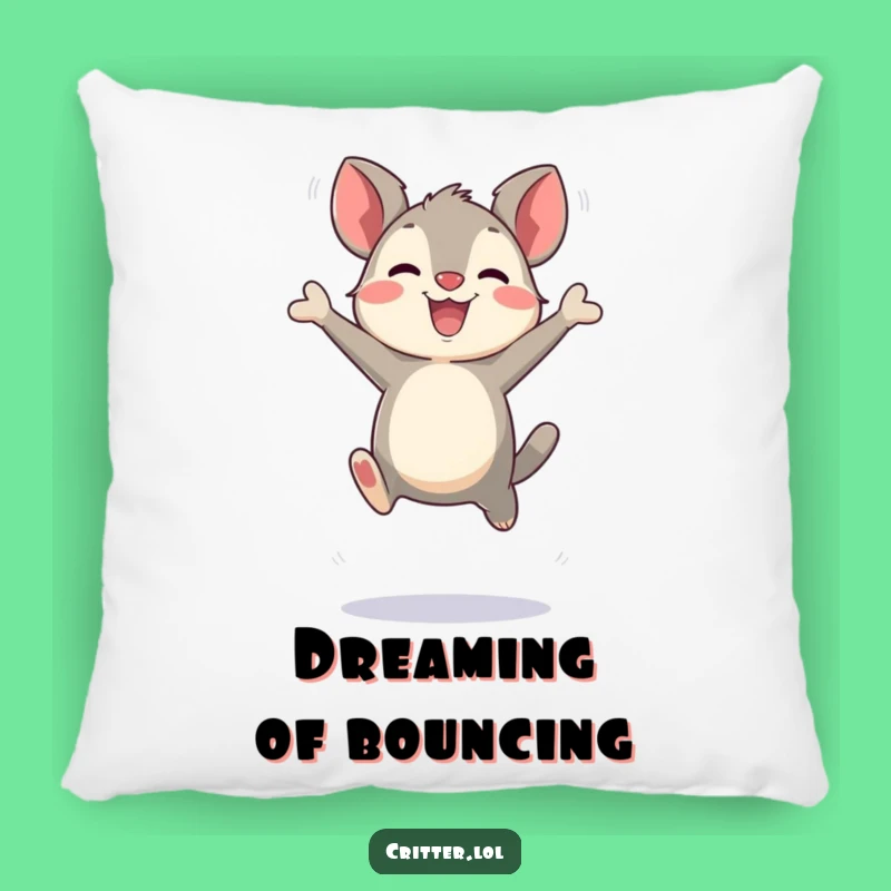 Funny Bouncing Critter Pillow: Cuddle Up with Joy!