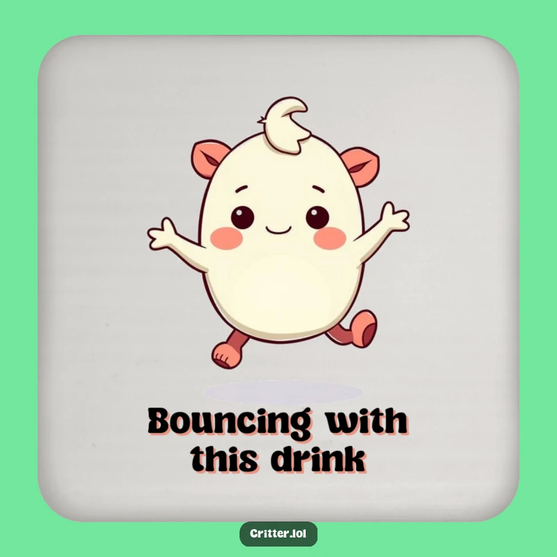 Funny Bouncy Creature Coasters: Protect Surfaces with Fun!