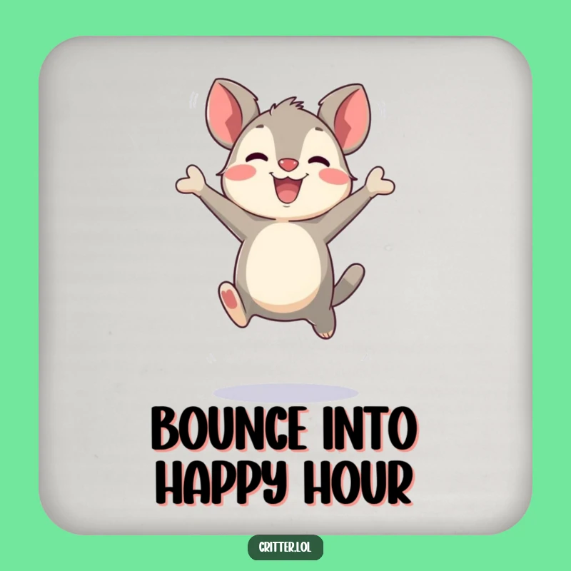 Protect Your Table: Funny Bouncing Critter Coaster!
