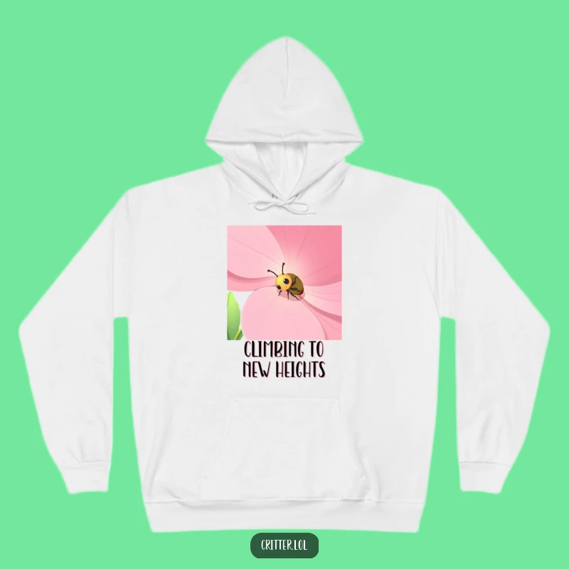 Cozy Funny Beetle Flower Hoodie: A Warm and Humorous Gift for All