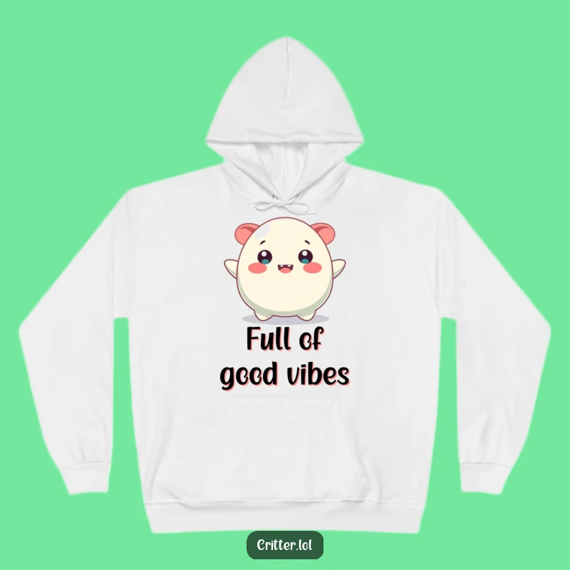 Cozy Funny Bouncing Blob Smile Hoodie - Warm & Happy Funny Gift!