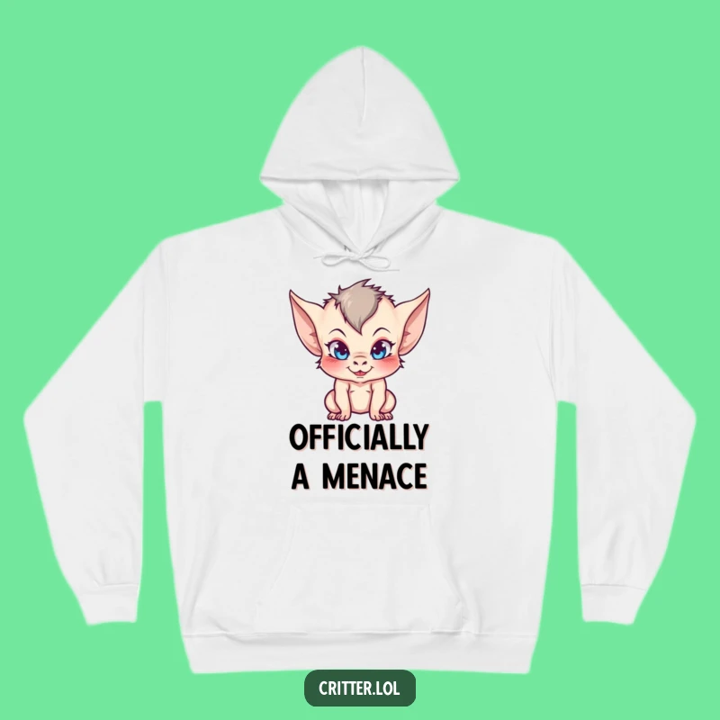 Cozy Funny Imp Hoodie: Warmth Meets Mischief and Pointy-Eared Humor