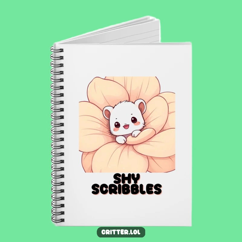Funny Shy Critter Notebook: Jot Down Sweet Thoughts in This Journal