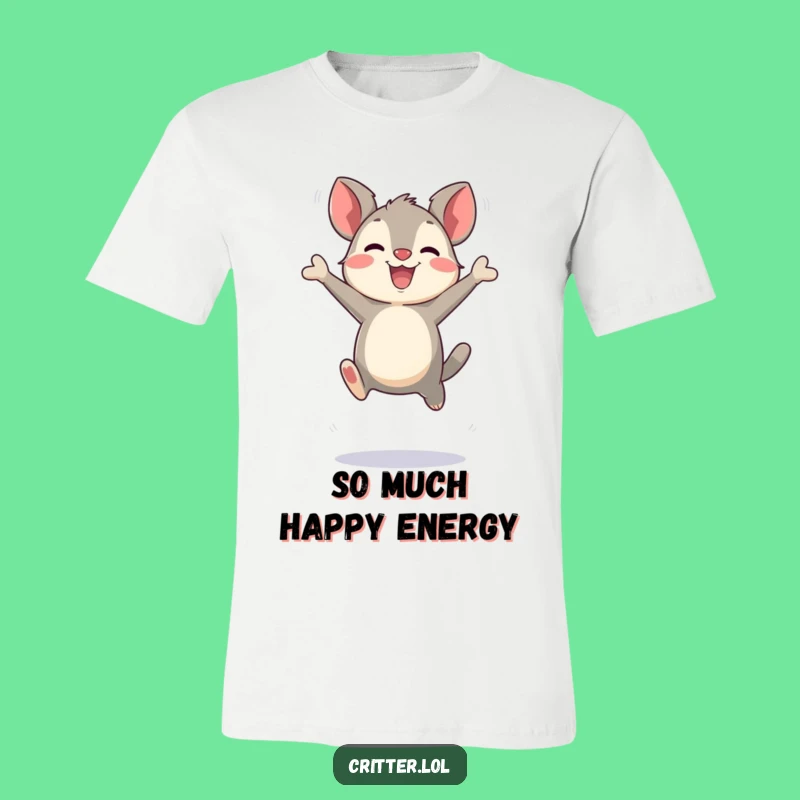 Funny Bouncing Critter T-Shirt: Spread Happiness!