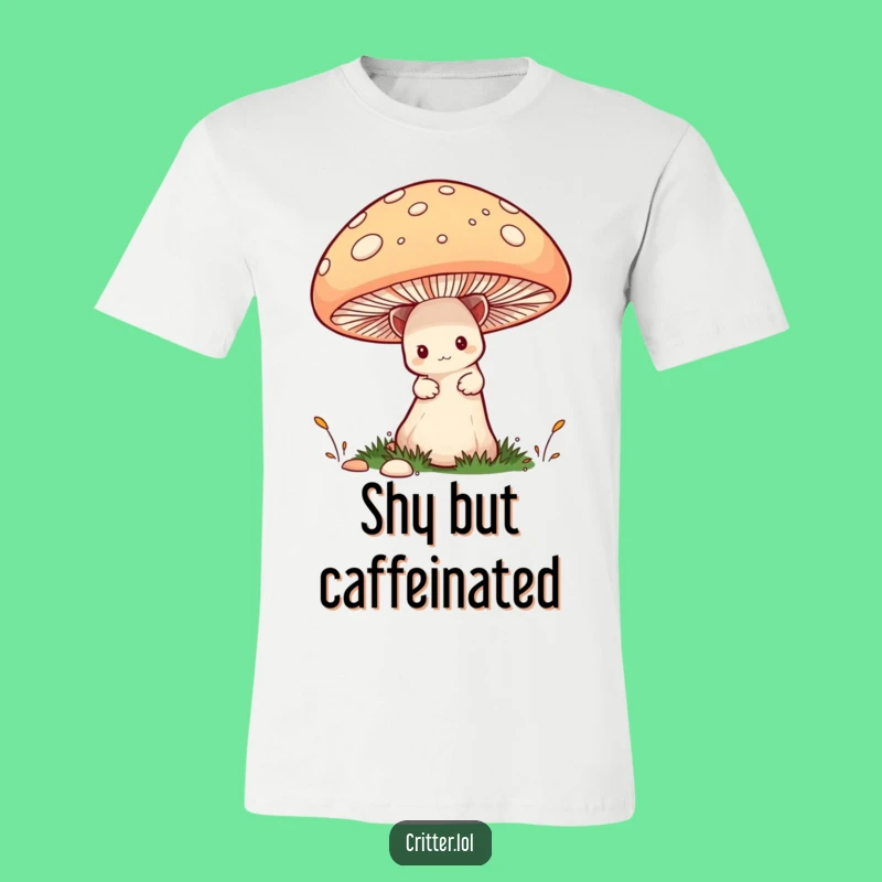 Funny Shy Critter T-Shirt - Adorable Introvert Design, Great Funny Gift Idea
