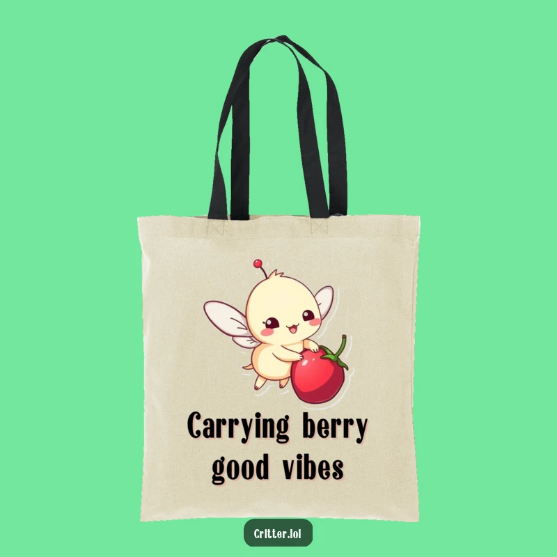 Funny Whimsical Critter Tote Bag: Carry Your Charm, A Chic Funny Gift!